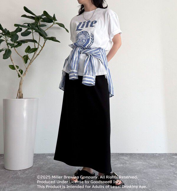 fredy emue「【GOOD ROCK SPEED/グッドロックスピード】Miller LITE 半袖Tシャツ」|Tシャツ・カットソー|