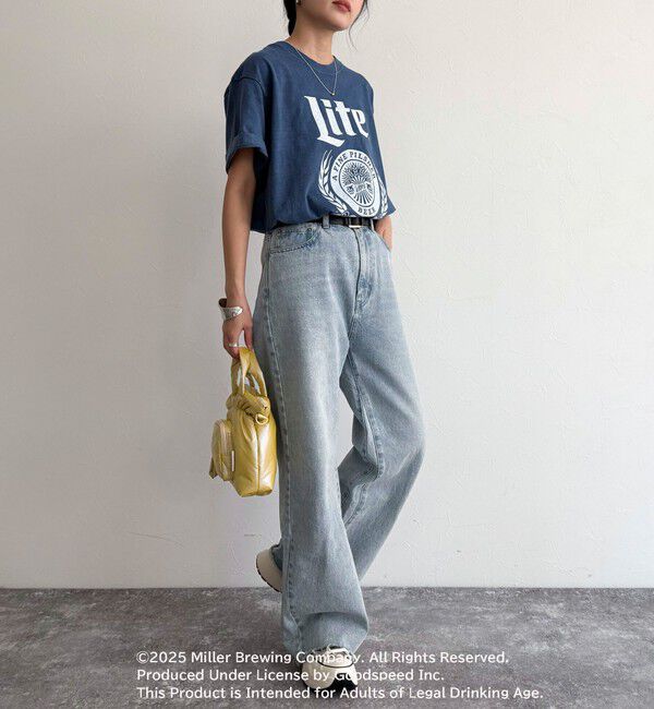 fredy emue「【GOOD ROCK SPEED/グッドロックスピード】Miller LITE 半袖Tシャツ」|Tシャツ・カットソー|