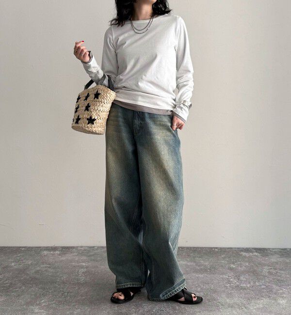 fredy emue「ハイツイストコットンコンパクトロンTシャツ」|Tシャツ・カットソー|