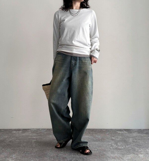 fredy emue「ハイツイストコットンコンパクトロンTシャツ」|Tシャツ・カットソー|