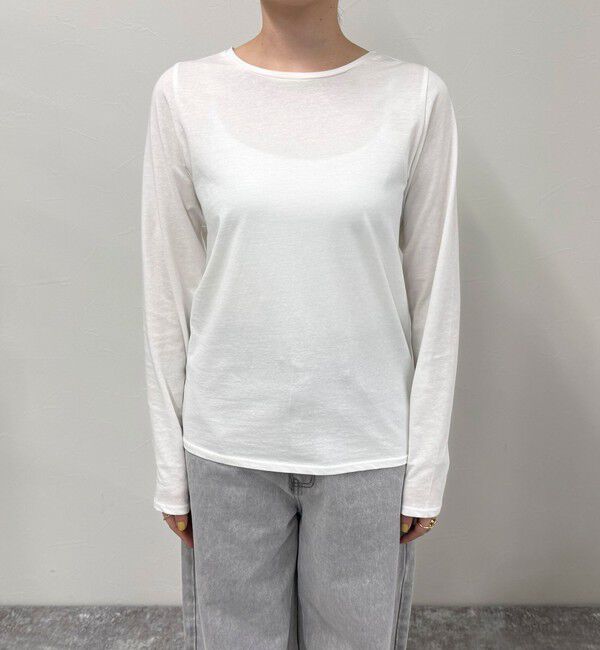 fredy emue「ハイツイストコットンコンパクトロンTシャツ」|Tシャツ・カットソー|