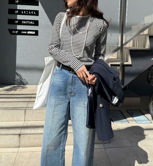 fredy emue「ハイツイストコットンコンパクトロンTシャツ」|Tシャツ・カットソー|