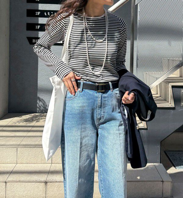 fredy emue「ハイツイストコットンコンパクトロンTシャツ」|Tシャツ・カットソー|