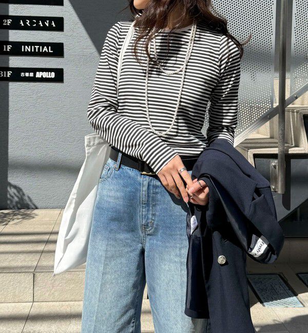 fredy emue「ハイツイストコットンコンパクトロンTシャツ」|Tシャツ・カットソー|