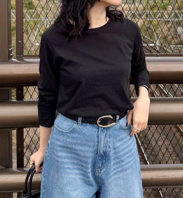 fredy emue「ハイツイストコットンコンパクトロンTシャツ」|Tシャツ・カットソー|