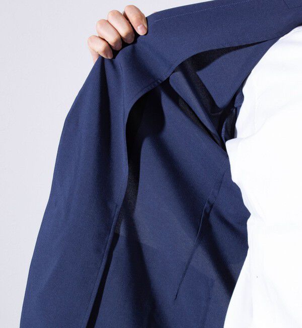 GLOSTER「【GLOSTER/グロスター】COOLMAX ポリトロテーラードジャケット イージーケア 2B」|テーラードジャケット|