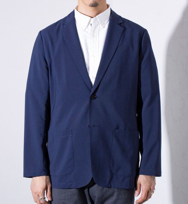 GLOSTER「【GLOSTER/グロスター】COOLMAX ポリトロテーラードジャケット イージーケア 2B」|テーラードジャケット|