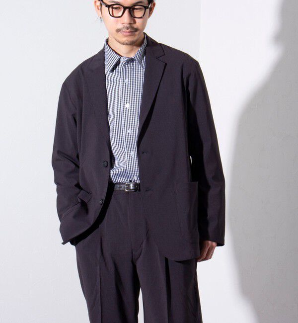 GLOSTER「【GLOSTER/グロスター】COOLMAX ポリトロテーラードジャケット イージーケア 2B」|テーラードジャケット|