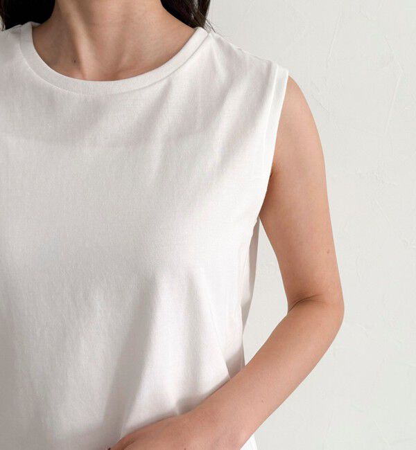 fredy emue「シルケットノースリーブインナー」|タンクトップ|