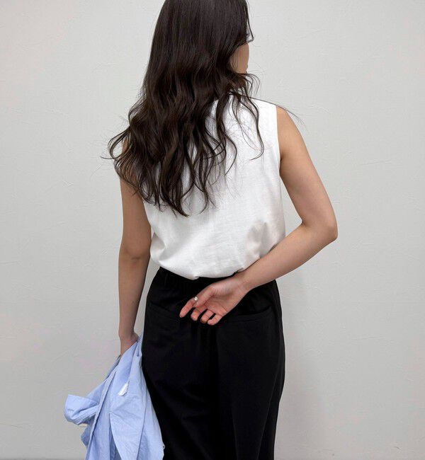 fredy emue「シルケットノースリーブインナー」|タンクトップ|