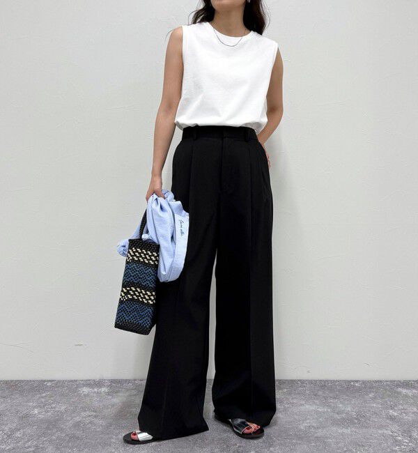 fredy emue「シルケットノースリーブインナー」|タンクトップ|