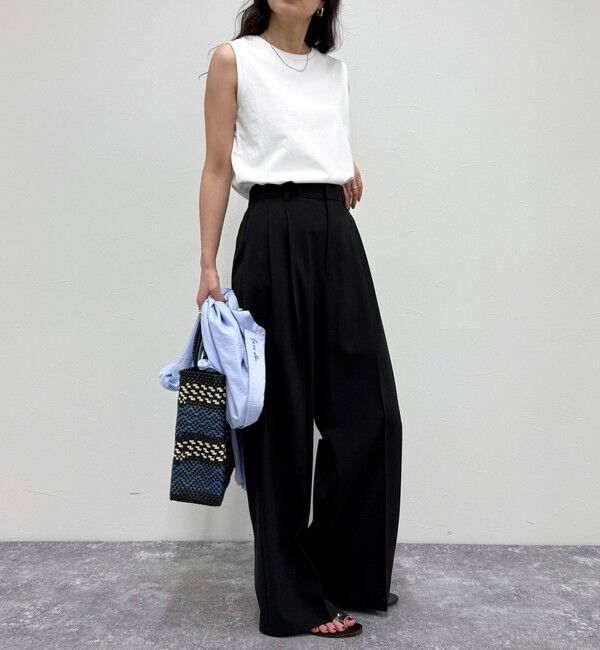 fredy emue「シルケットノースリーブインナー」|タンクトップ|