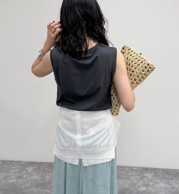 fredy emue「シルケットノースリーブインナー」|タンクトップ|