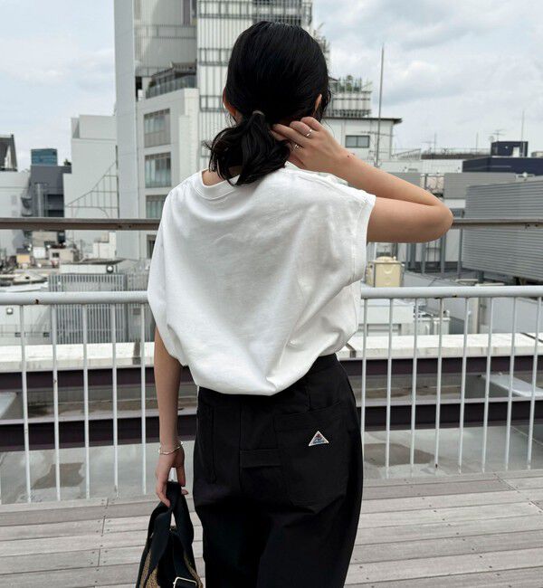 fredy emue「【GEVACO/ゲバコ】クルーネックフレンチスリーブTシャツ」|Tシャツ・カットソー|