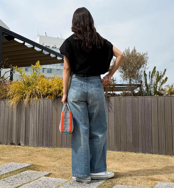 fredy emue「【GEVACO/ゲバコ】クルーネックフレンチスリーブTシャツ」|Tシャツ・カットソー|