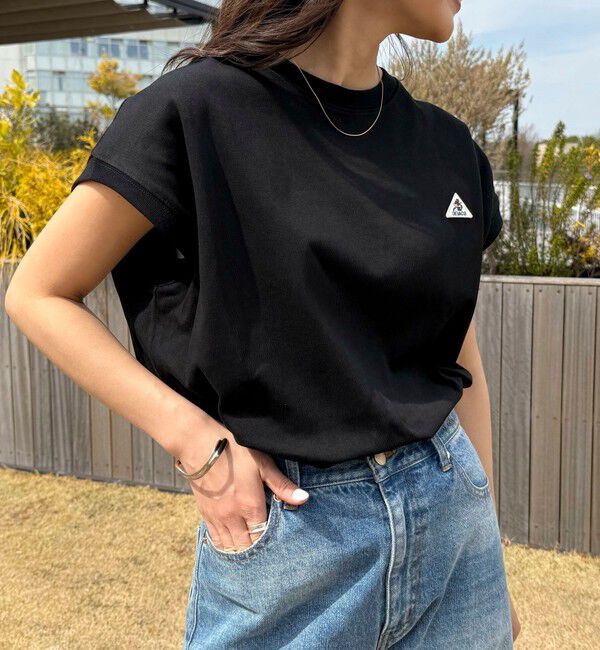 fredy emue「【GEVACO/ゲバコ】クルーネックフレンチスリーブTシャツ」|Tシャツ・カットソー|