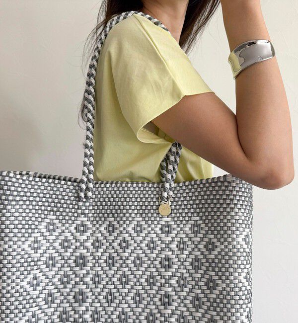 fredy emue「【Letra/レトラ】メルカドロングハンドルバッグ M」|かごバッグ|