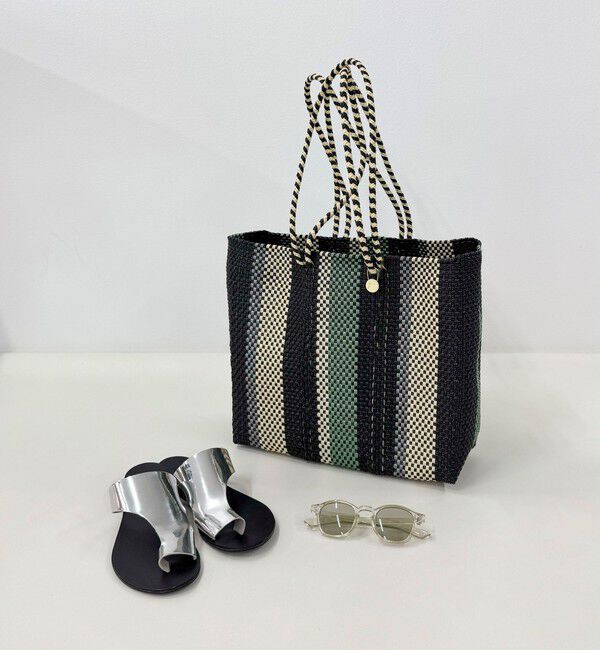 fredy emue「【Letra/レトラ】メルカドロングハンドルバッグ M」|かごバッグ|