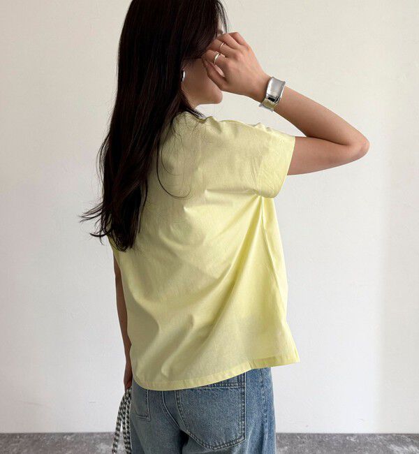 fredy emue「袖折り返しちびロゴTシャツ」|Tシャツ・カットソー|