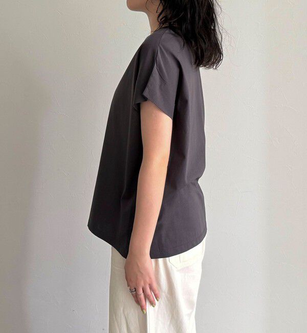 fredy emue「袖折り返しちびロゴTシャツ」|Tシャツ・カットソー|