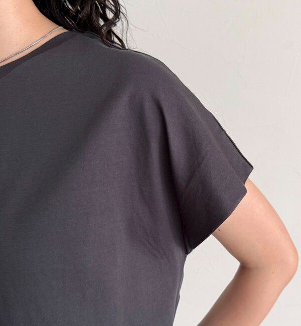 fredy emue「袖折り返しちびロゴTシャツ」|Tシャツ・カットソー|