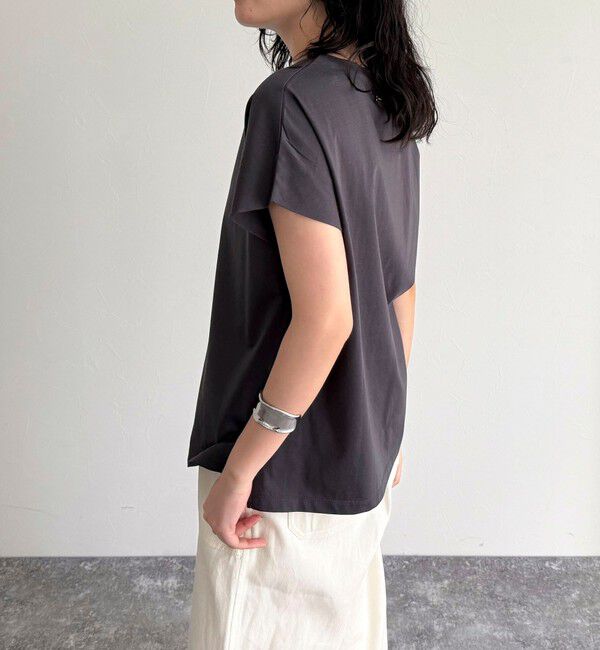 fredy emue「袖折り返しちびロゴTシャツ」|Tシャツ・カットソー|