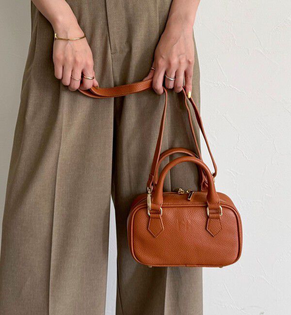 fredy emue「FRミニレザーボストンバッグ」|ショルダー・メッセンジャー|