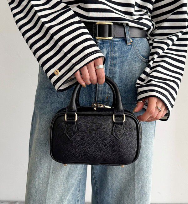 fredy emue「FRミニレザーボストンバッグ」|ショルダー・メッセンジャー|