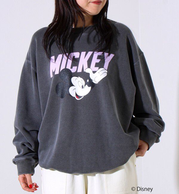 GLOSTER「【GOOD ROCK SPEED】MICKEY / ピグメントスウェット」|スウェット・ジャージ|