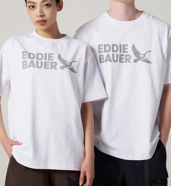 GLOSTER「【EDDIE BAUER】EBロゴ ヘビー半袖Tシャツ」|Tシャツ・カットソー|