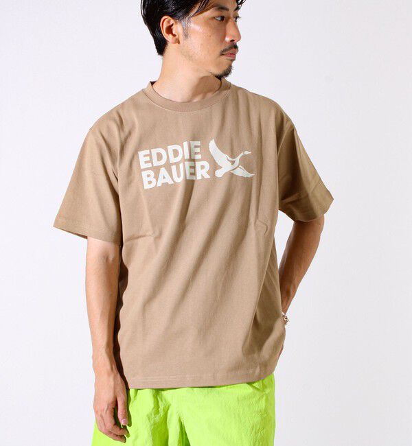 GLOSTER「【EDDIE BAUER】EBロゴ ヘビー半袖Tシャツ」|Tシャツ・カットソー|