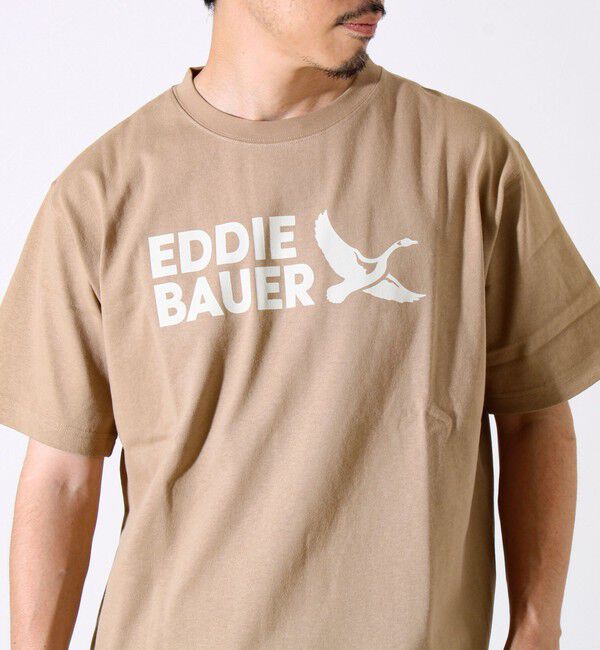 GLOSTER「【EDDIE BAUER】EBロゴ ヘビー半袖Tシャツ」|Tシャツ・カットソー|