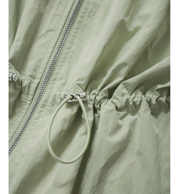 SALON adam et rope'「【WEB限定】2WAYリップストップフードブルゾン/スタンドカラーマウンテンパーカー［軽量］」|ブルゾン・スタジャン|