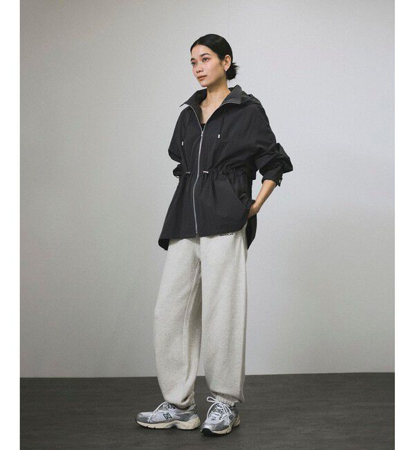 SALON adam et rope'「【WEB限定】2WAYリップストップフードブルゾン/スタンドカラーマウンテンパーカー［軽量］」|ブルゾン・スタジャン|