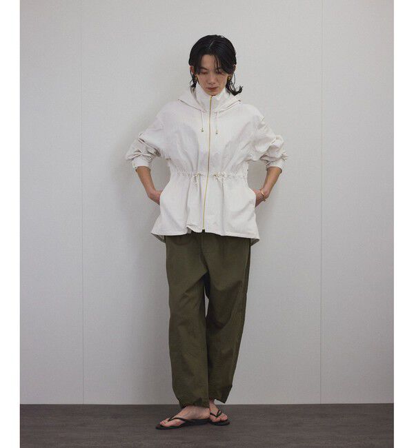 SALON adam et rope'「【WEB限定】2WAYリップストップフードブルゾン/スタンドカラーマウンテンパーカー［軽量］」|ブルゾン・スタジャン|