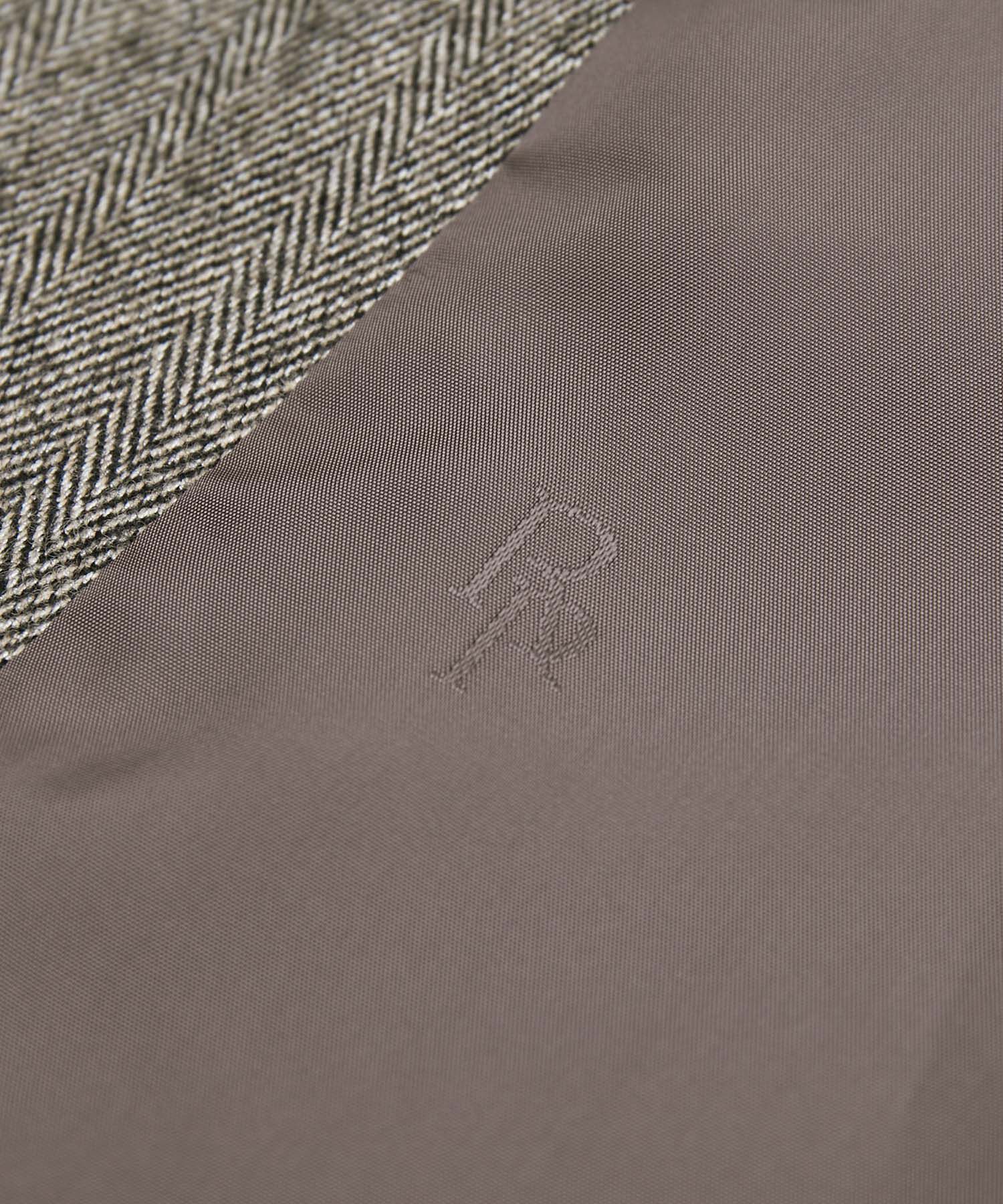 ROPE「【雑誌掲載】ヘリンボーンウエストシェイプジャケット/セットアップ対応」|テーラードジャケット|