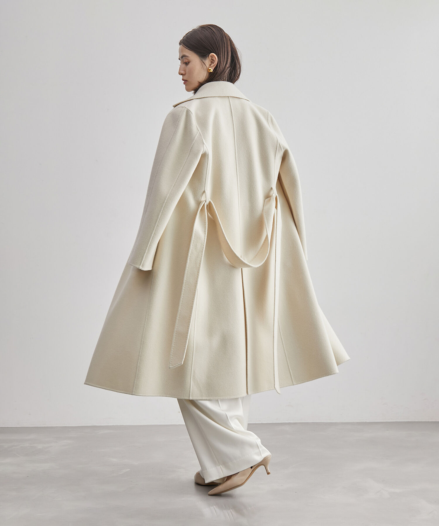 ROPE「【高評価】【SUPER100's/140's】シャルムリバー2WAYロングコート」|チェスターコート|