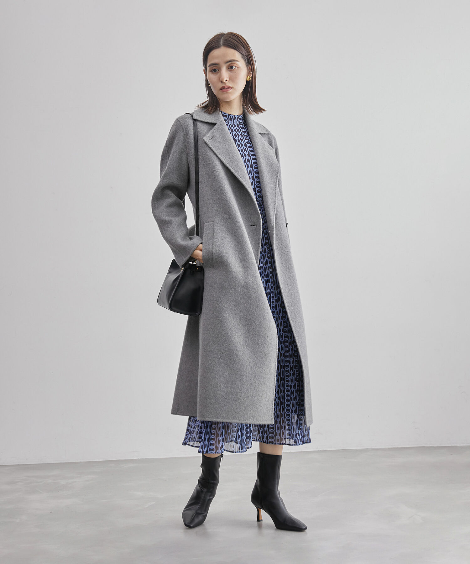 ROPE「【高評価】【SUPER100's/140's】シャルムリバー2WAYロングコート」|チェスターコート|