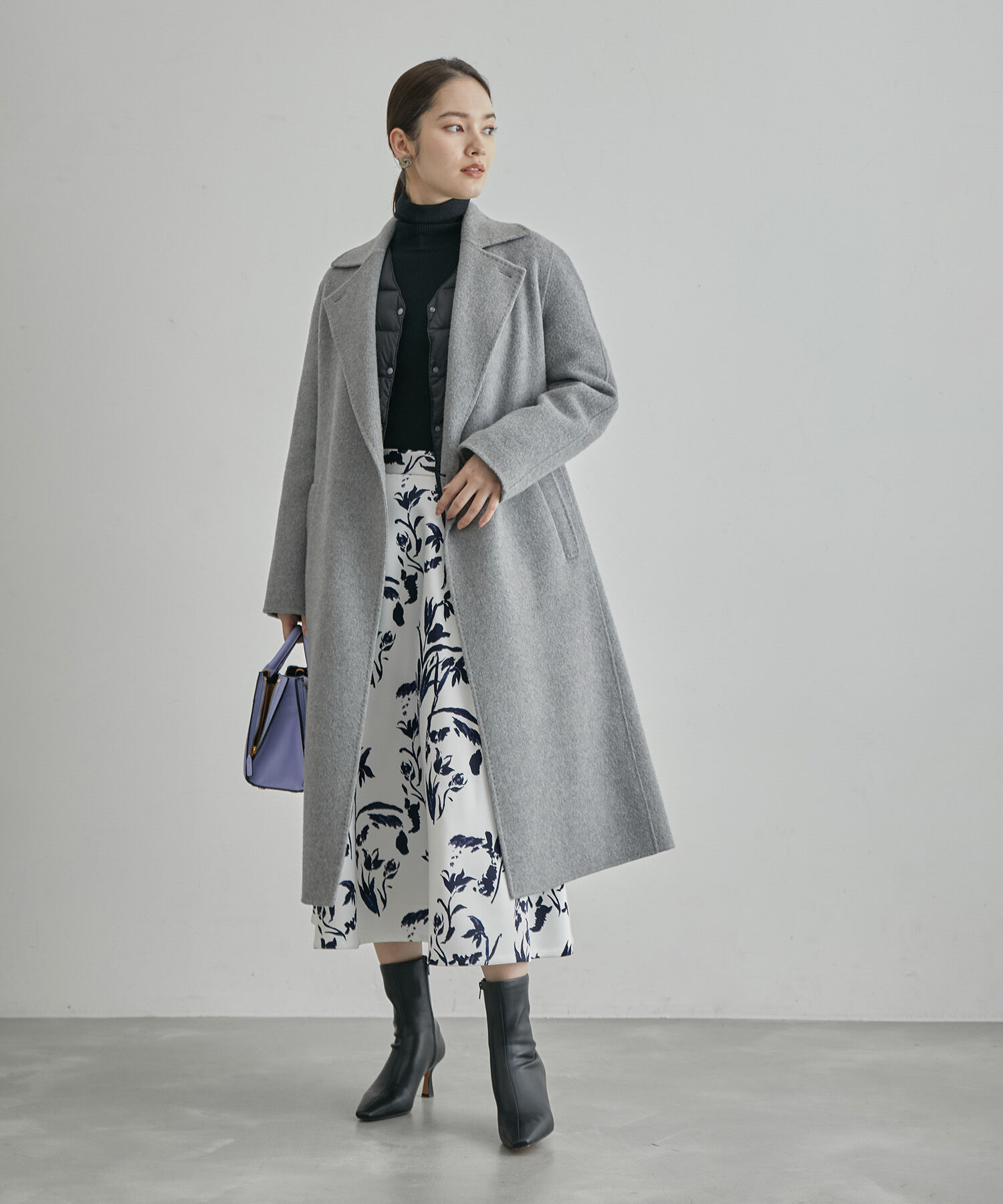 ROPE「【高評価】【SUPER100's/140's】シャルムリバー2WAYロングコート」|チェスターコート|