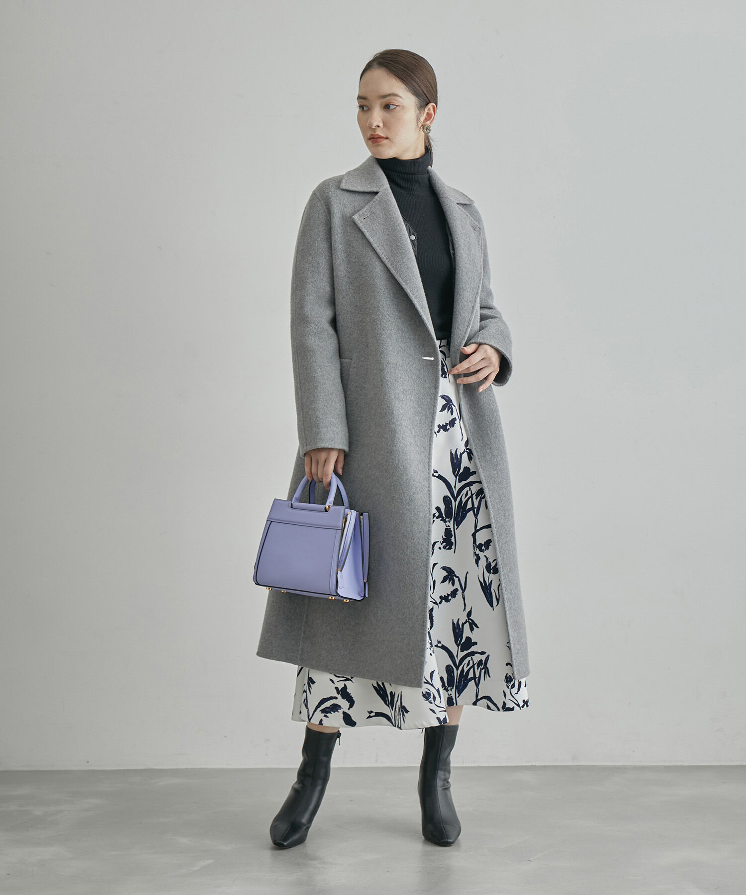 ROPE「【高評価】【SUPER100's/140's】シャルムリバー2WAYロングコート」|チェスターコート|