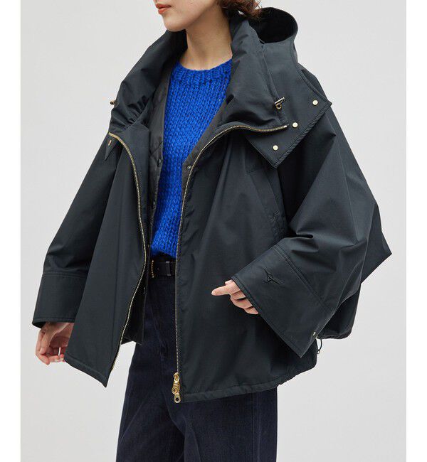 ROPE「【Mizuno for ROPE'】ライナー付き ギャザーマウンテンパーカー」|その他|ブラック(01)