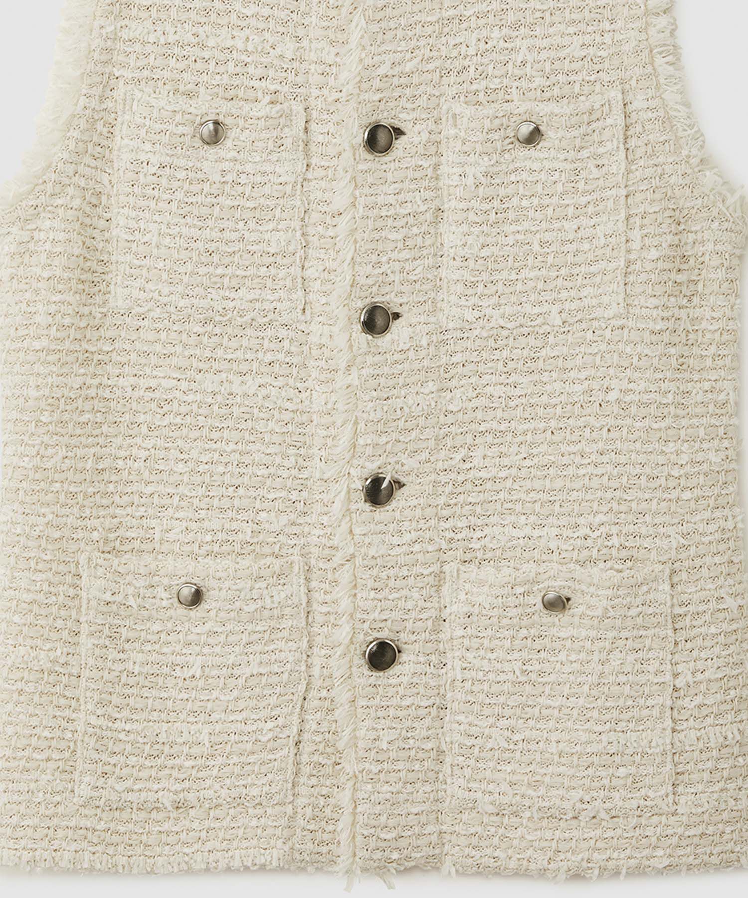 ROPE「【COOHEM】BASIC TWEED VEST (コーヘン/ベーシックツイードベスト)」|ベスト・ジレ|