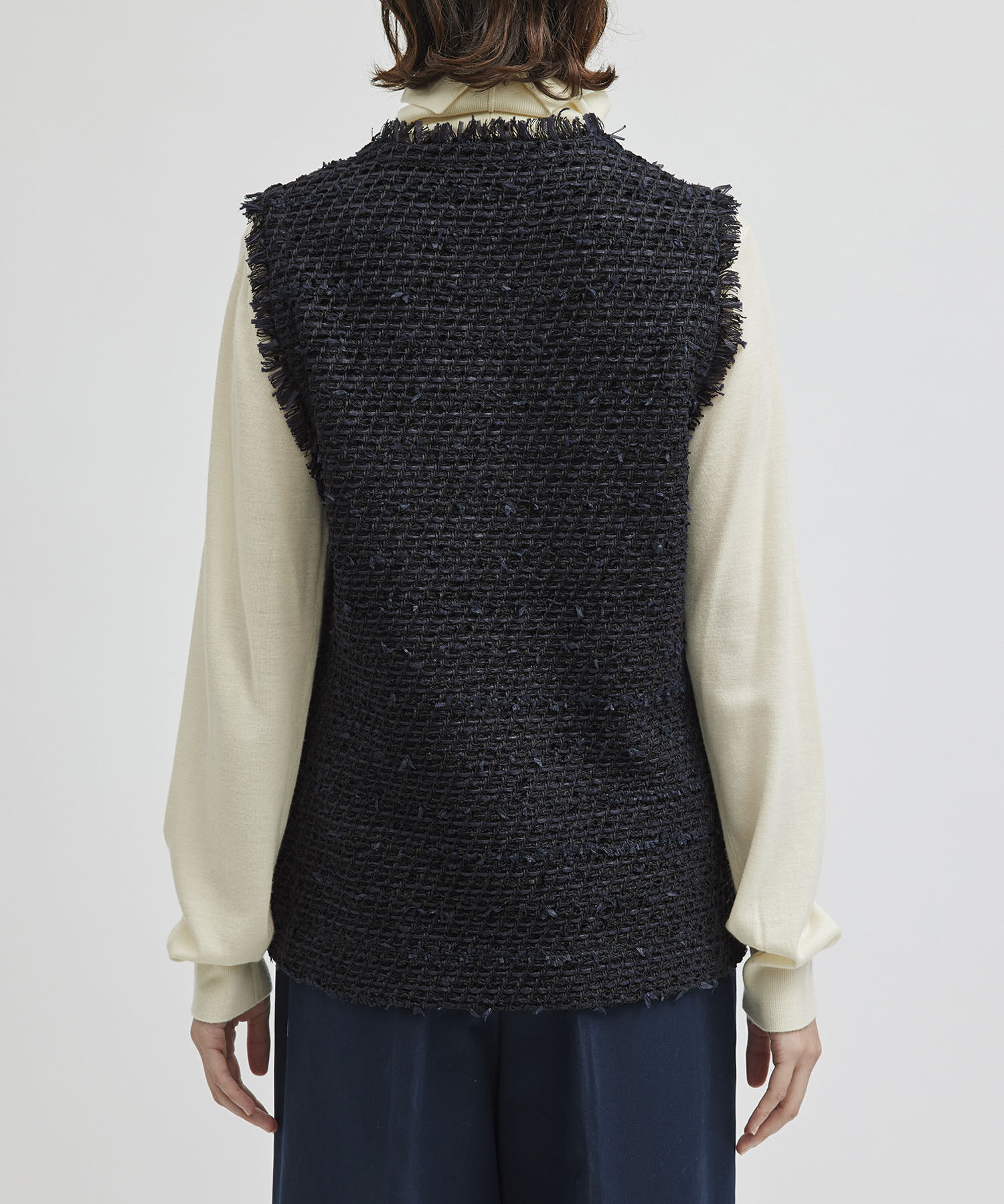 ROPE「【COOHEM】BASIC TWEED VEST (コーヘン/ベーシックツイードベスト)」|ベスト・ジレ|