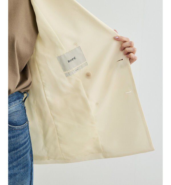 ROPE「ウールテーラードジャケット/撥水」|テーラードジャケット|