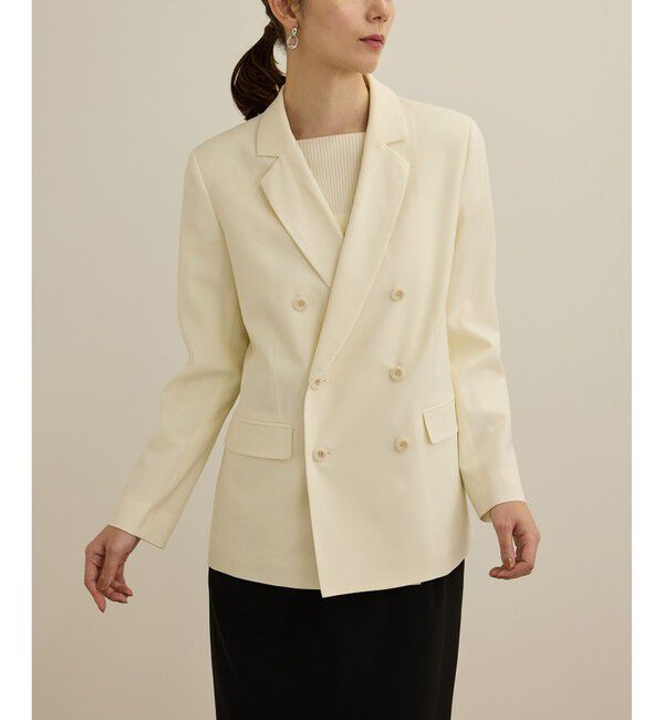 ROPE「ウールテーラードジャケット/撥水」|テーラードジャケット|