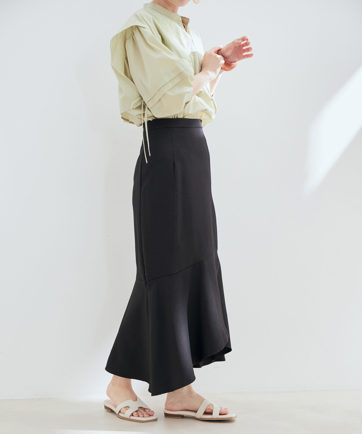 VIS「カルゼマーメイドスカート」|スカート|