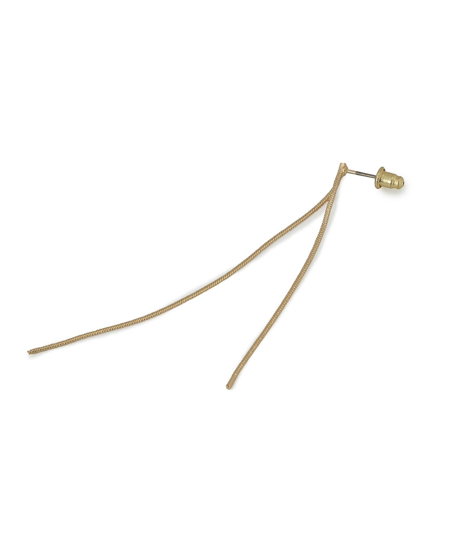 VIS「ダブルスネークチェーンピアス」|ピアス|