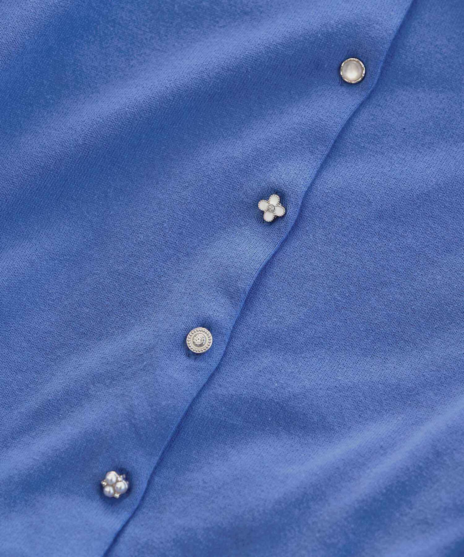 VIS「色々釦ハイゲージカラーカーディガン」|カーディガン|