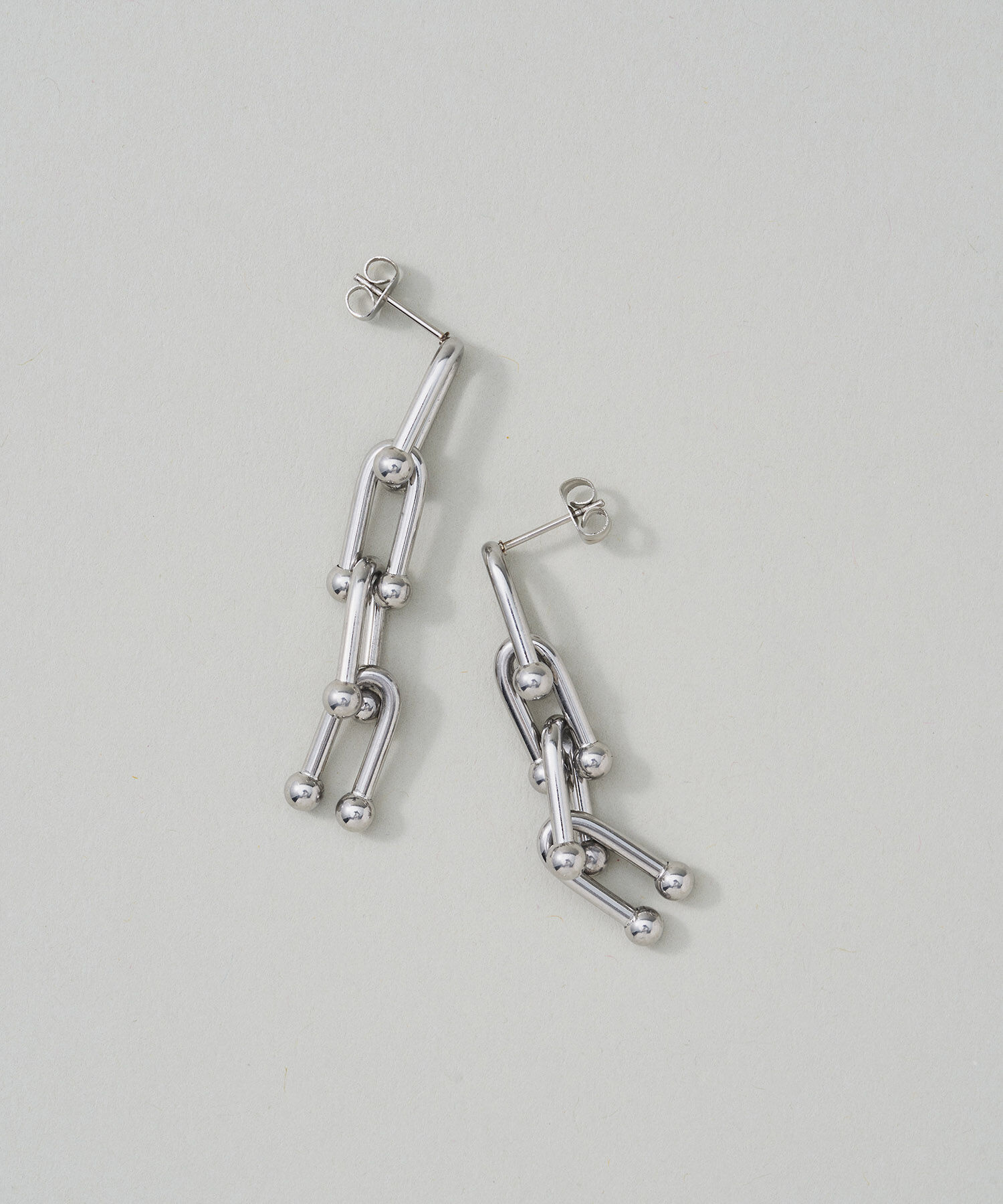 VIS「ステンレスアソートシンプルデザインピアス」|ピアス|シルバー系(95)