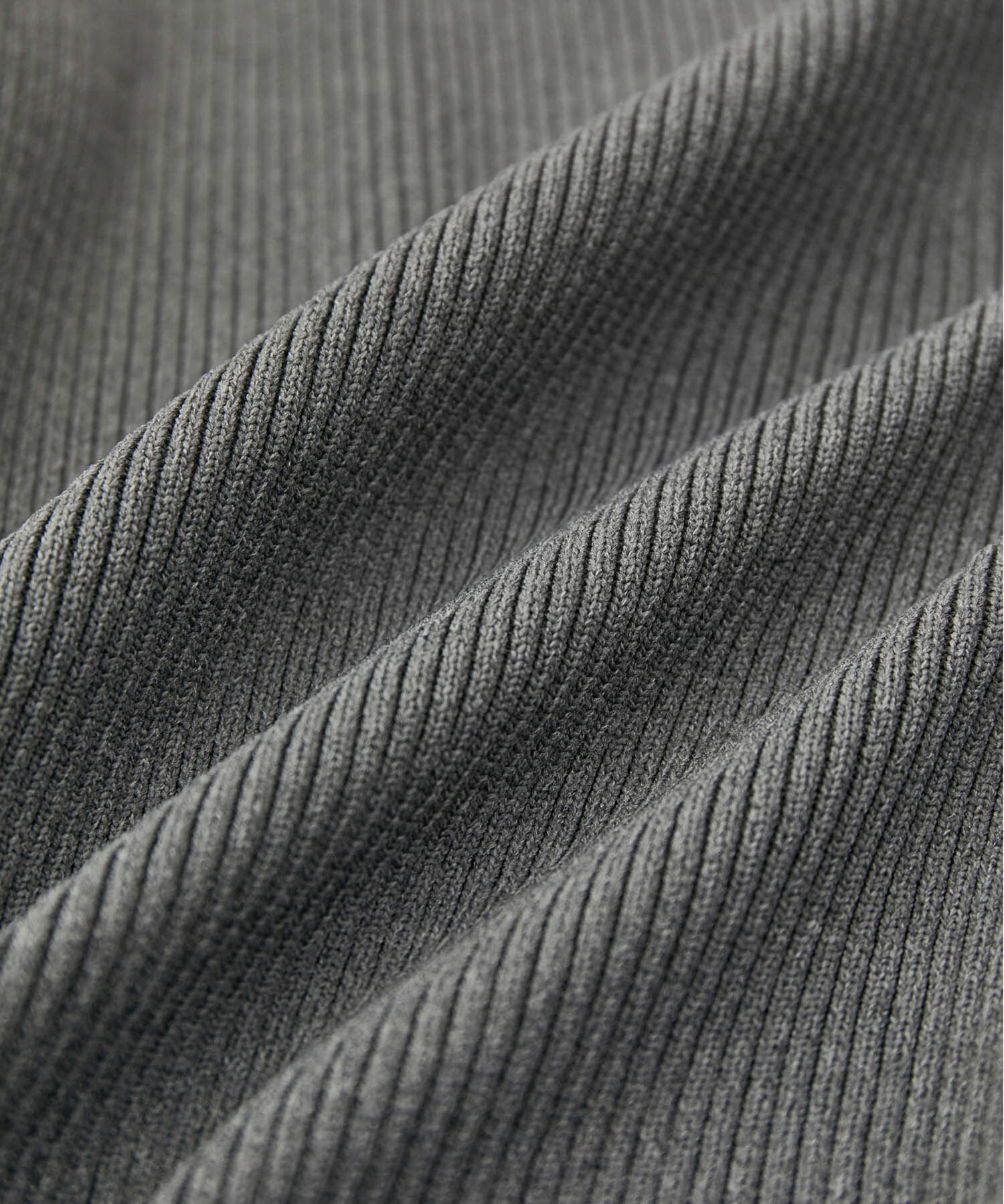 VIS「【洗える】ジップスリットリブニットタイトスカート」|スカート|